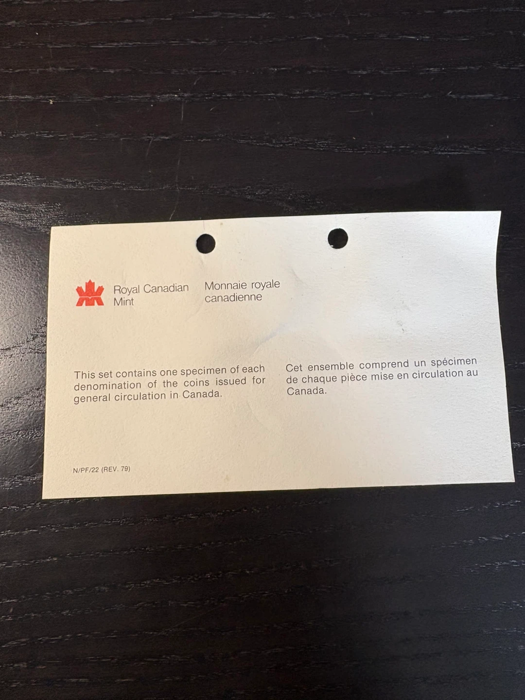 1980 Royal Canadian Mint Specimen Coin Set - photo 4