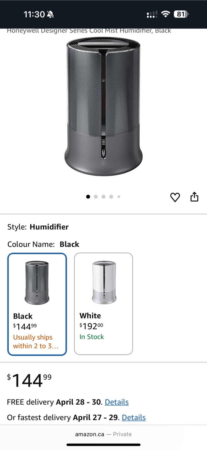 Honeywell Air Purifier