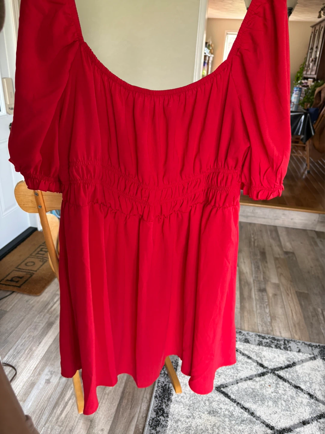 SHEIN CURVE Red 3XL Dress