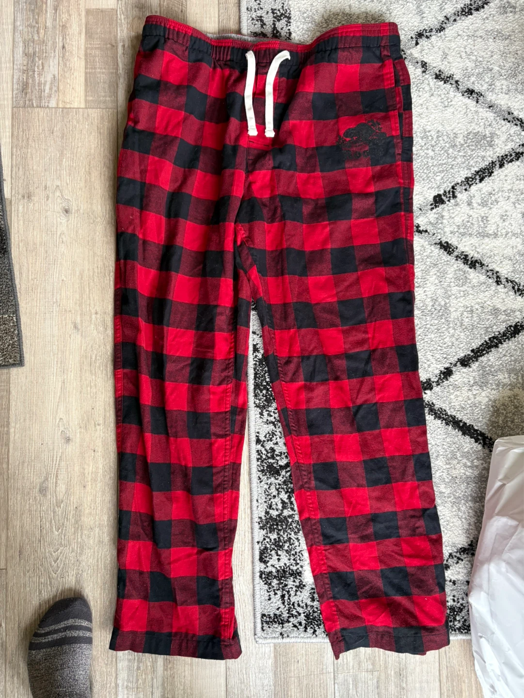 Roots Plaid Flannel Pajama Pants XL/TG