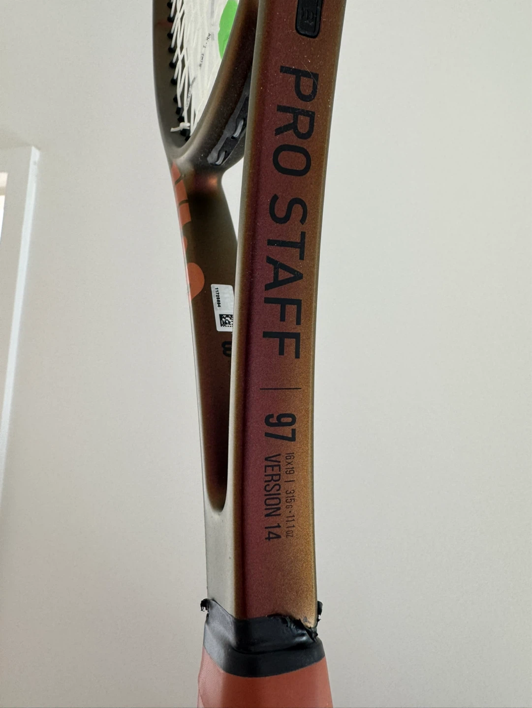 NY Wilson Pro Staff 97 Version 14 Tennis Racquet