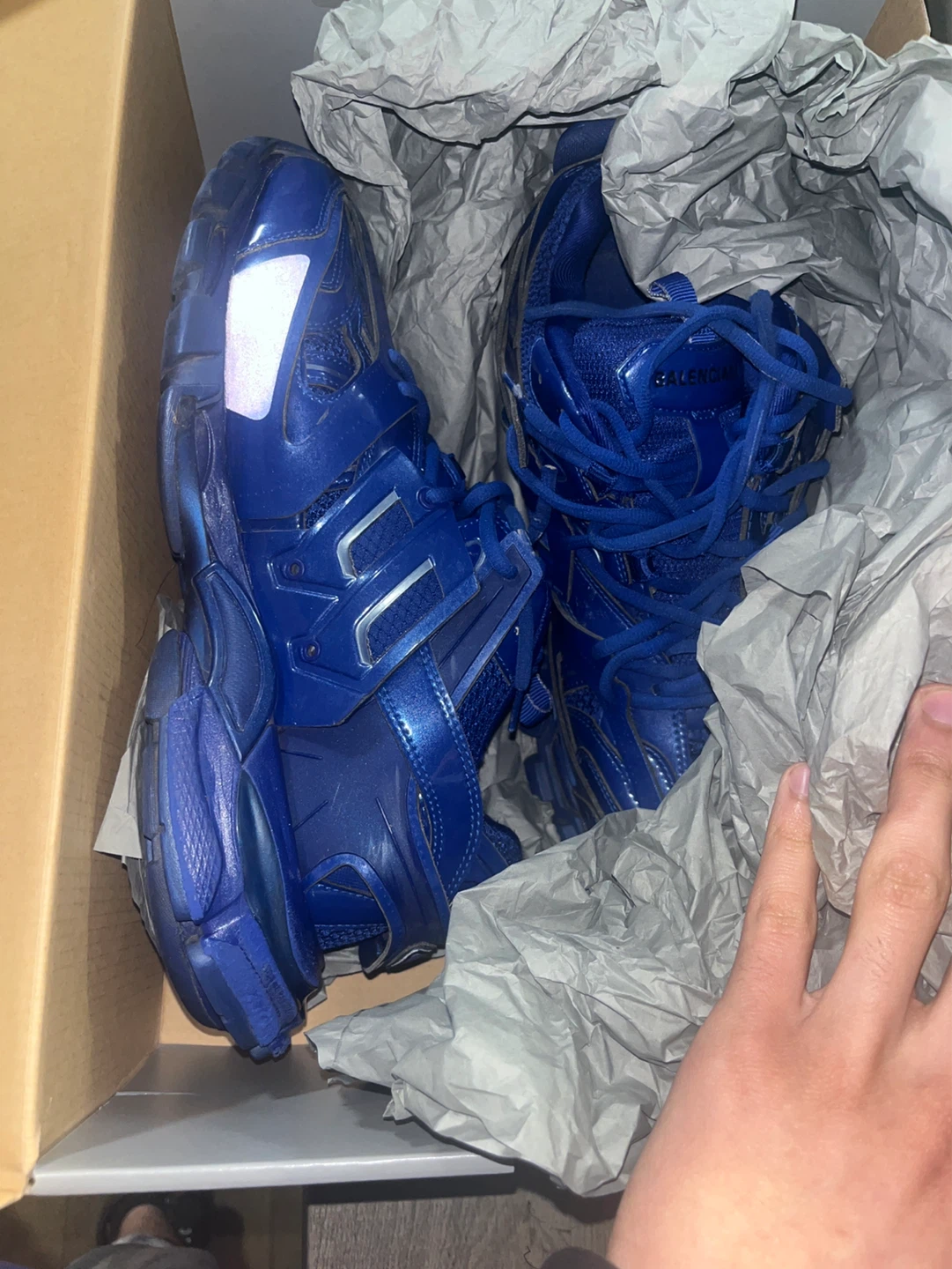 Balenciaga Track Sneakers - Blue