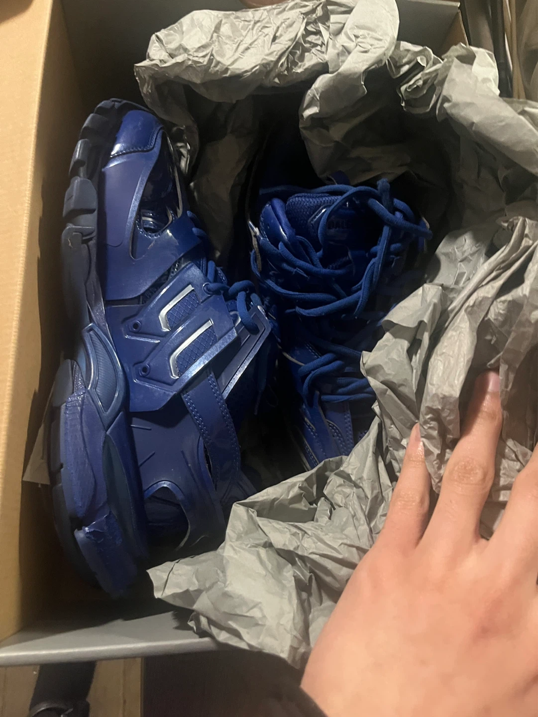 Balenciaga Track Sneakers - Blue - photo 3