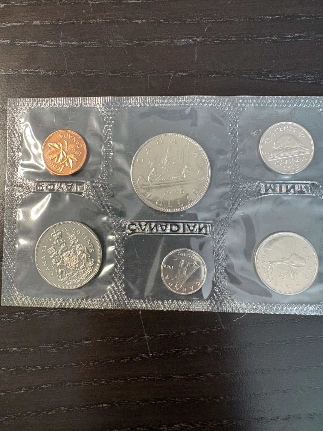 1968 Canadian Uncirculated Coin Set