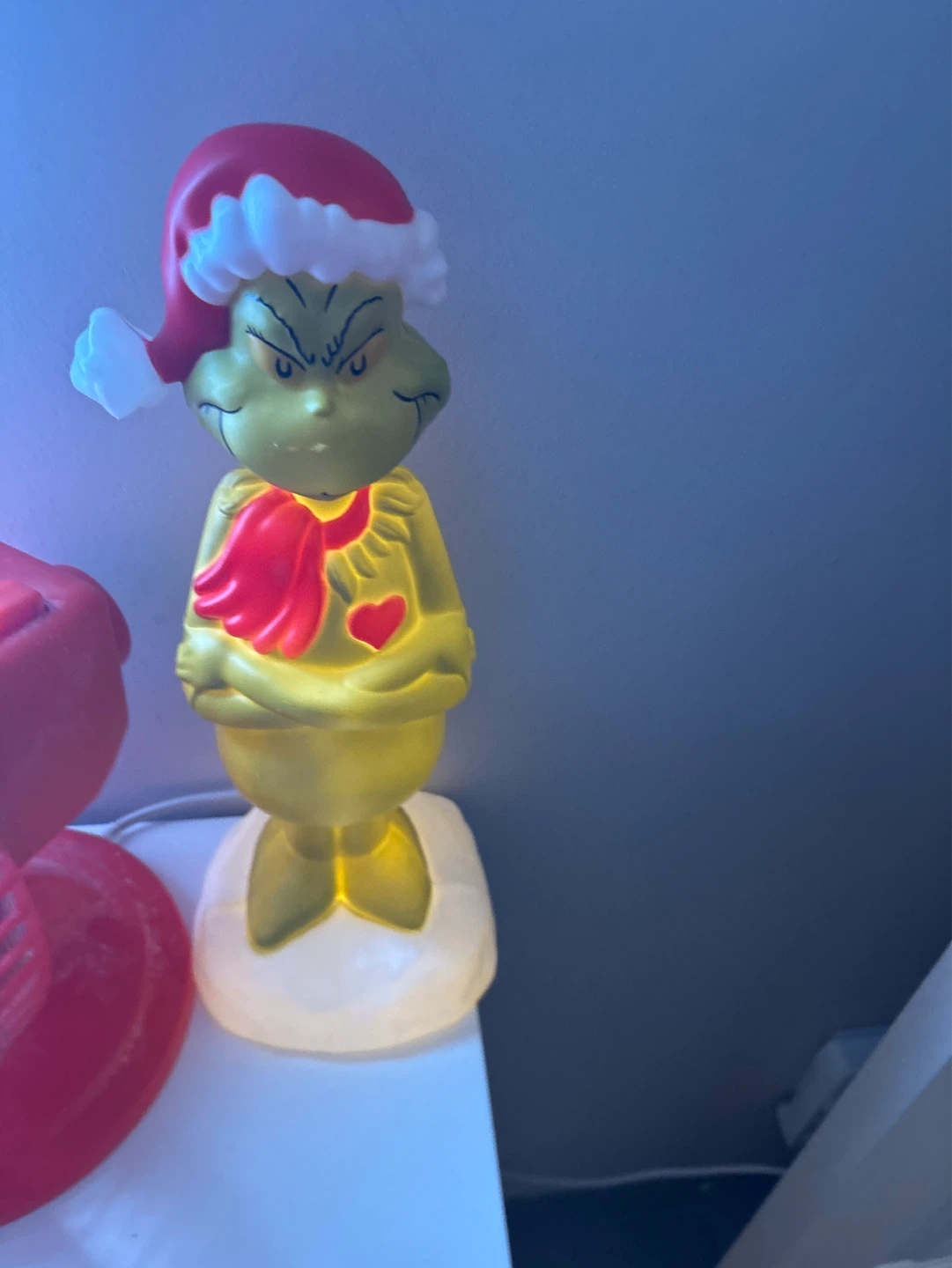 Christmas Grinch Blow Mold Light-Up Decoration