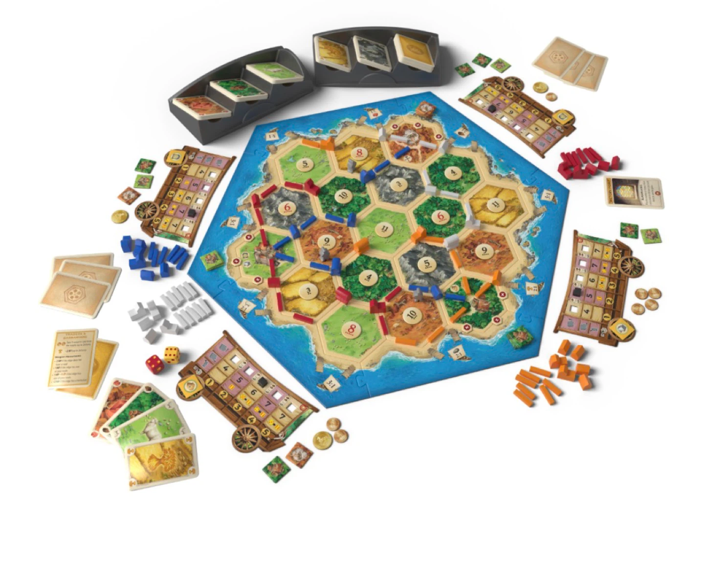 Settlers of Catan Traders & Barbarians 5-6 Player Expansion - photo 3