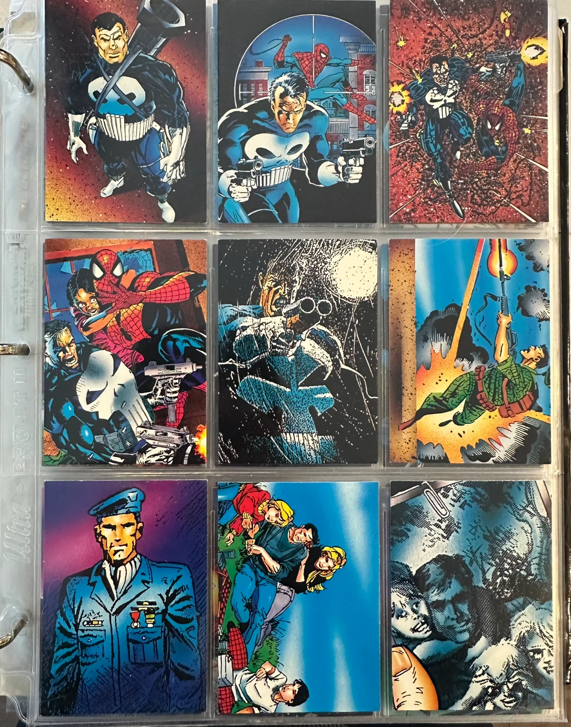 1992 The Punisher War Journal Marvel Trading Cards