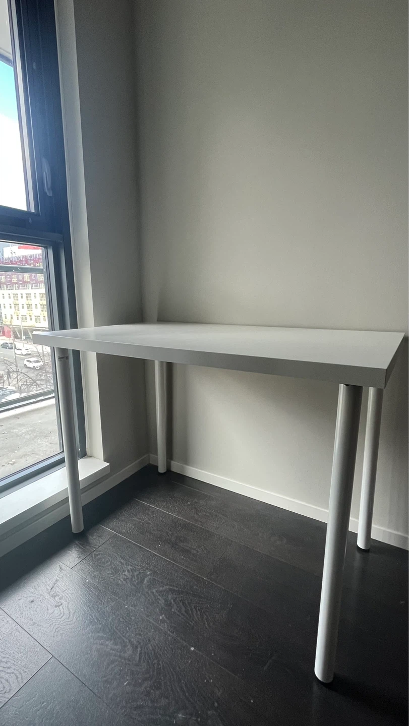 White IKEA Desk LINNMON 100*60cm - photo 2