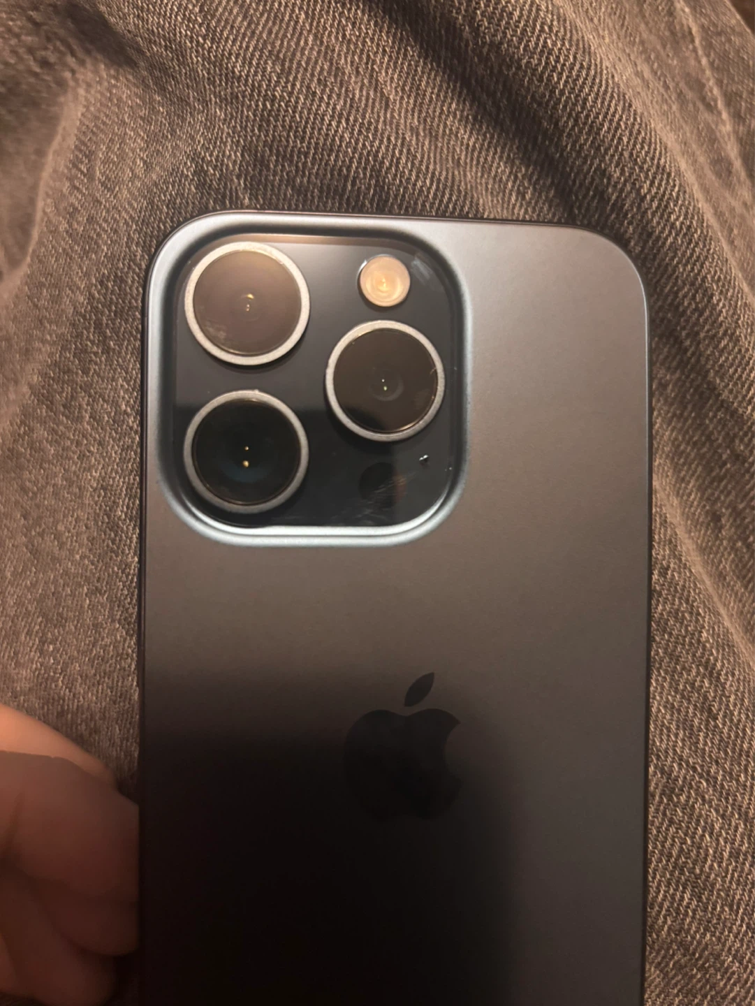 Apple iPhone 15 pro 128gb blue titanium like new - photo 3