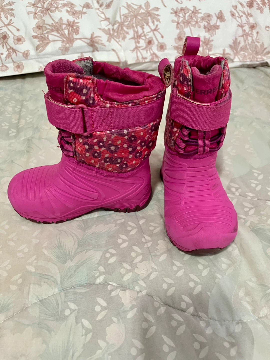 Merrell Pink Winter Boots Toddler Size 6