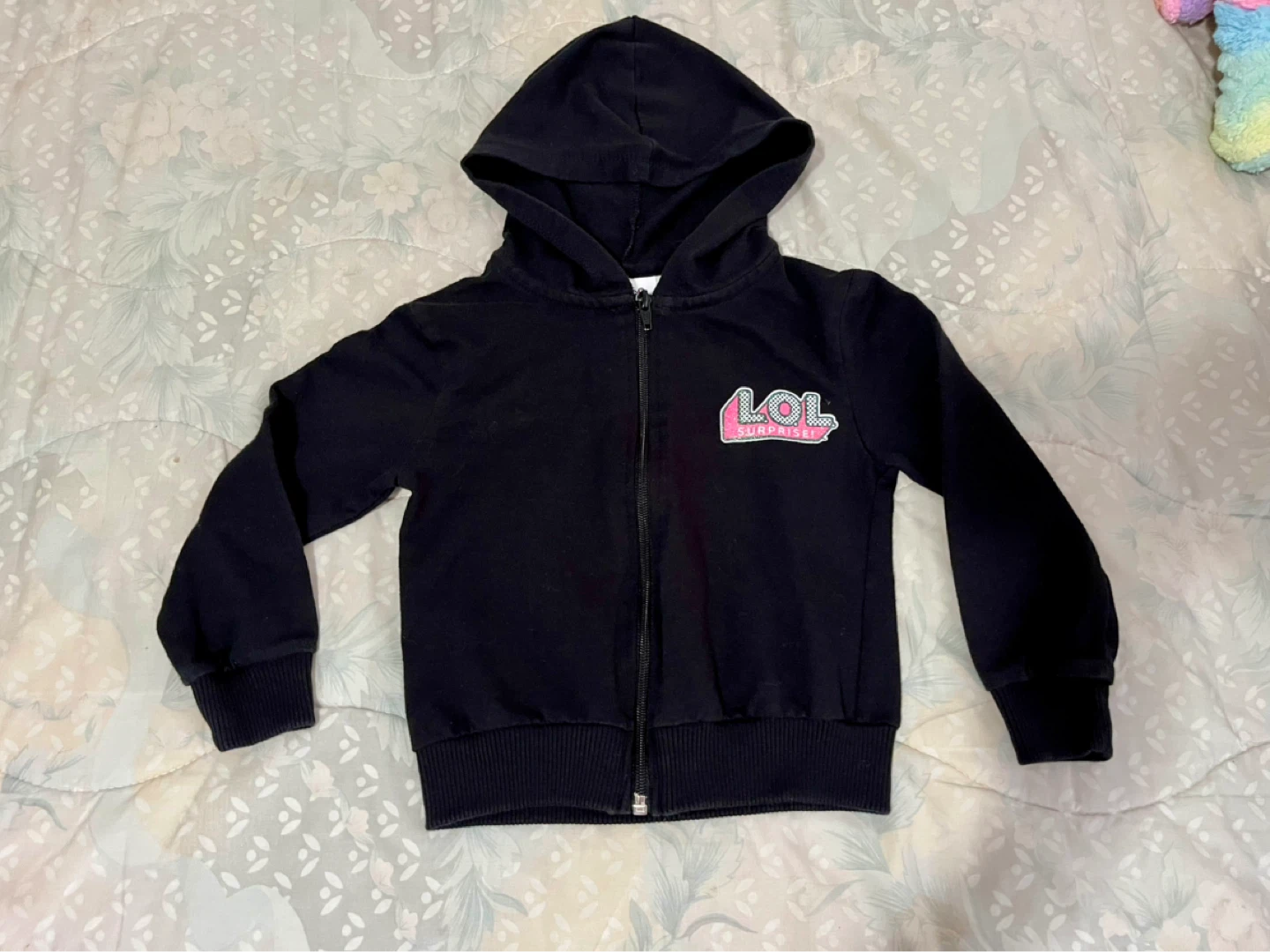 LOL Surprise! Black Hoodie Size 4