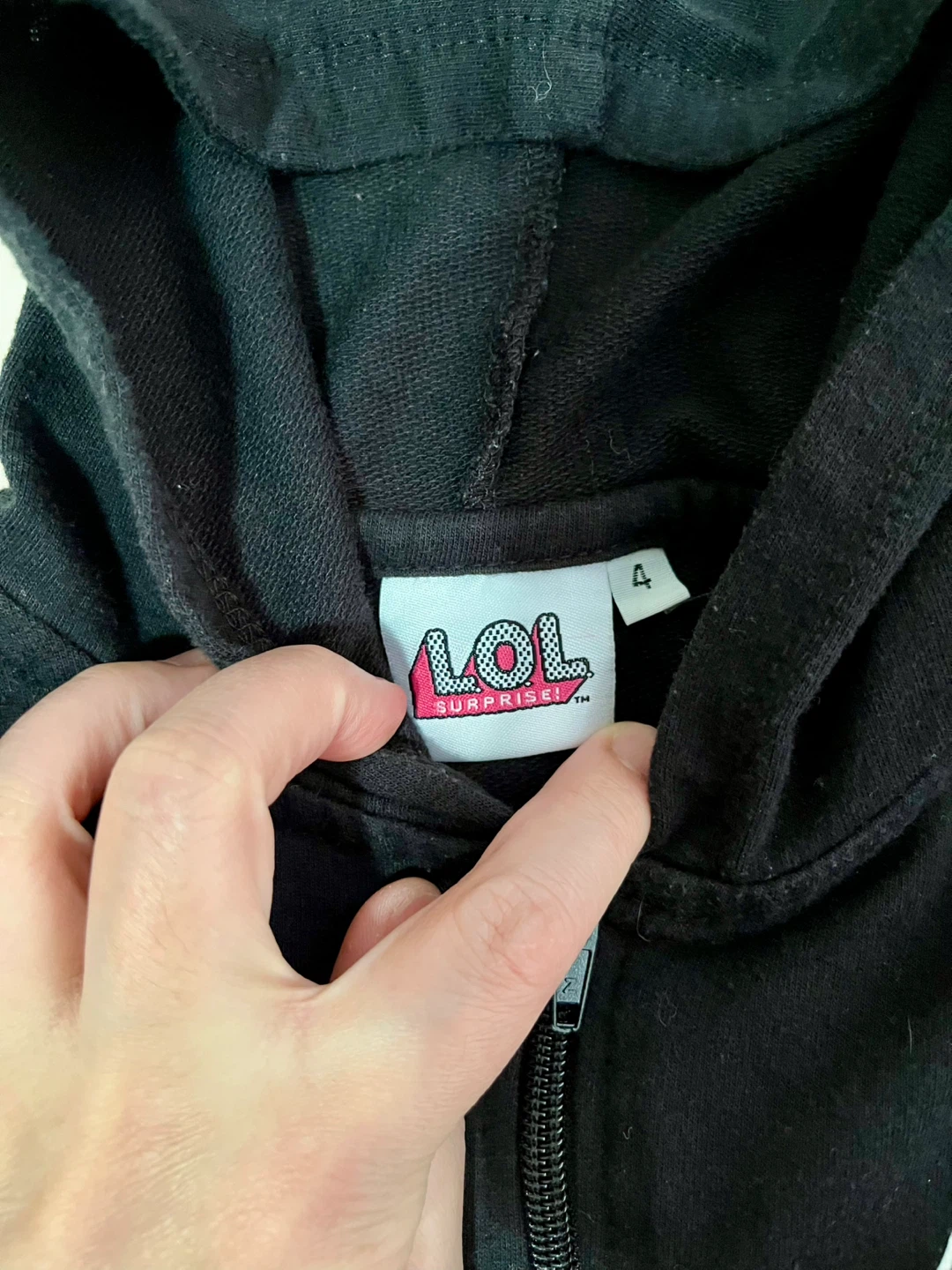 LOL Surprise! Black Hoodie Size 4 - photo 3
