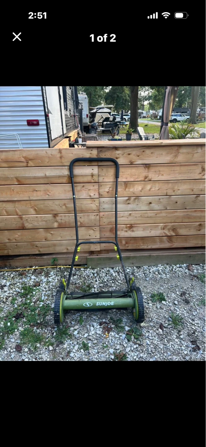Sun Joe Manual Reel Mower