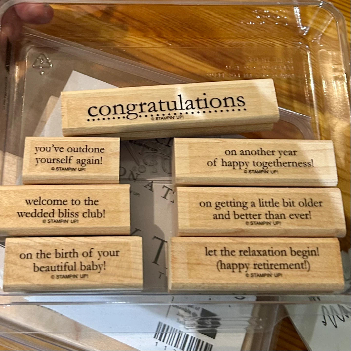 Congratulations Stamp Set