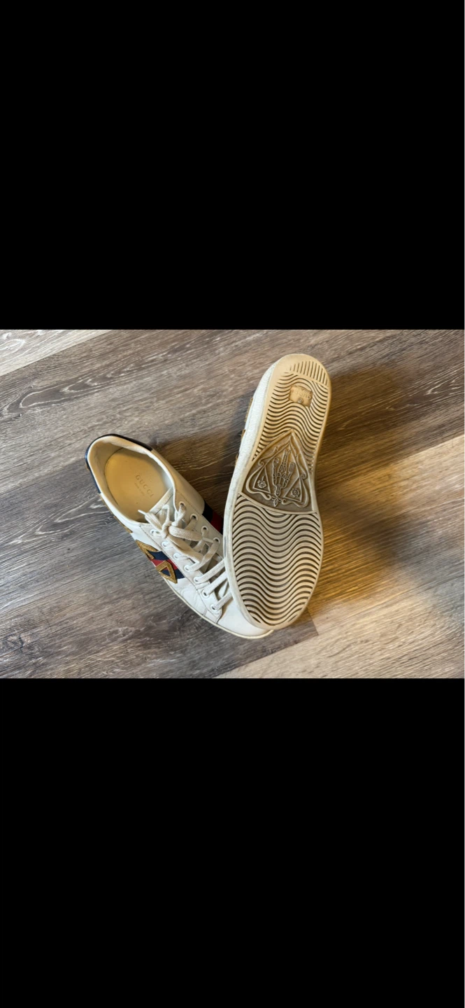 Gucci White "Loved" Sneakers - photo 3
