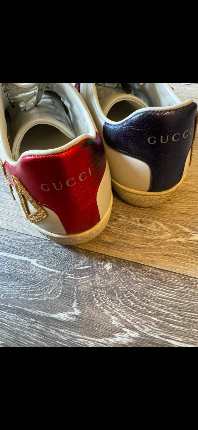 Gucci White "Loved" Sneakers - photo 4