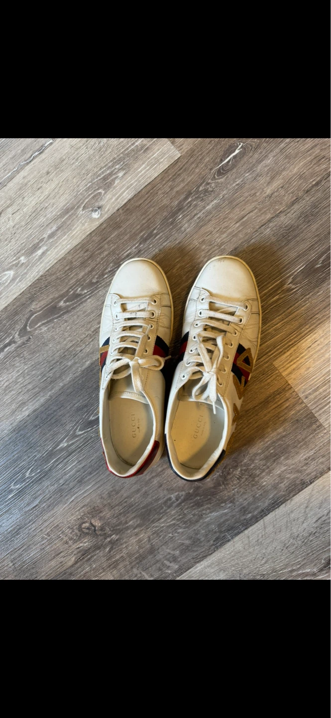Gucci White "Loved" Sneakers - photo 5