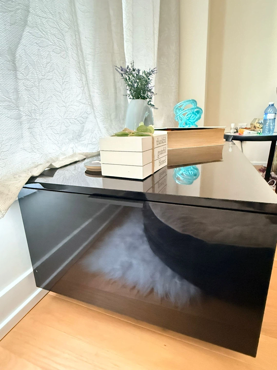 Black Gloss Coffee Table - photo 2