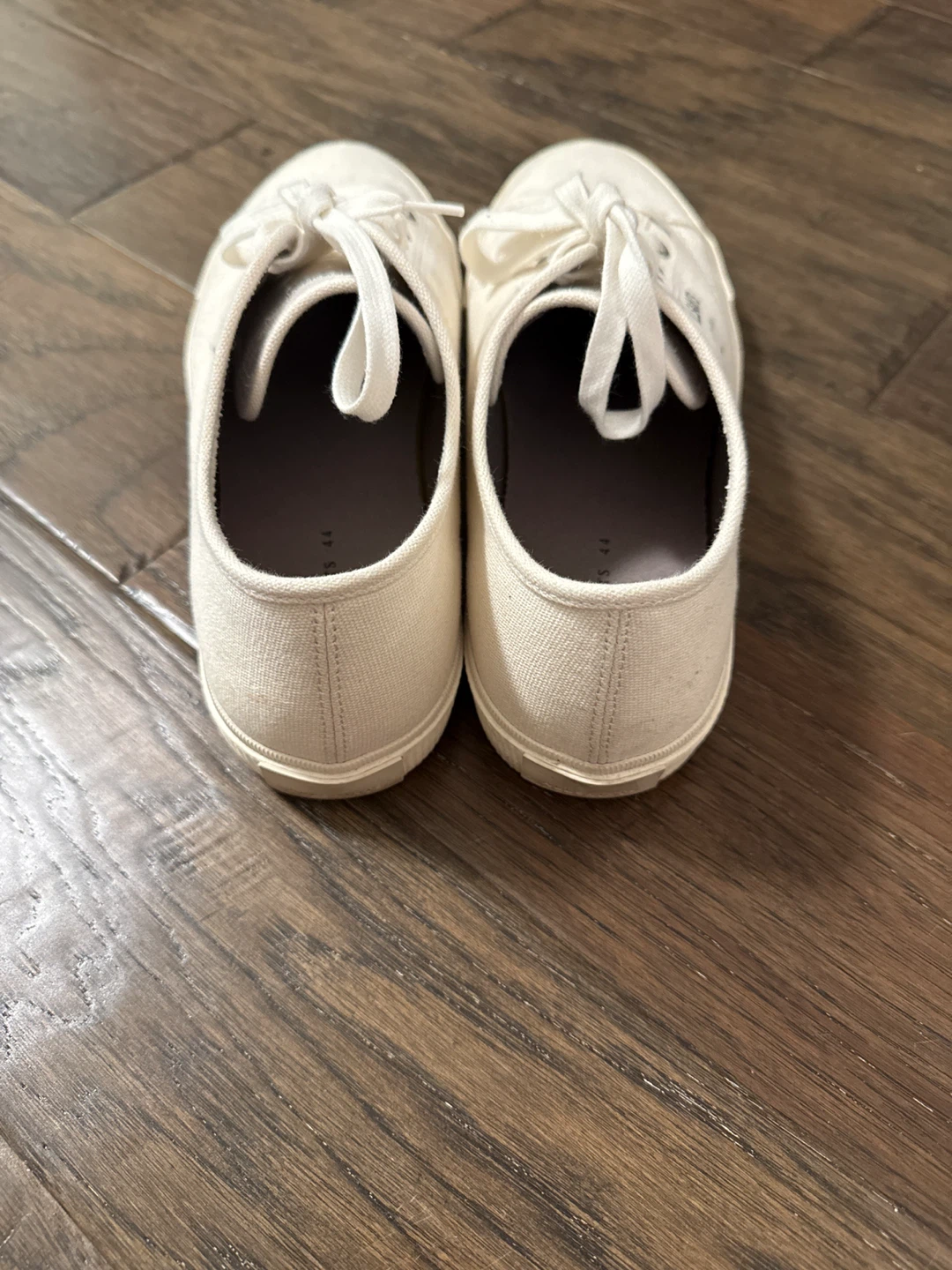 AllSaints Canvas Sneakers - Off-White - photo 3