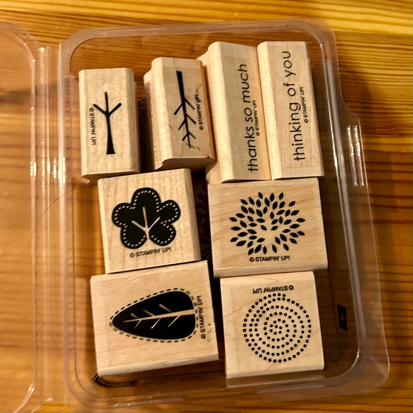 Trendy Trees Two-Step Stamp Set