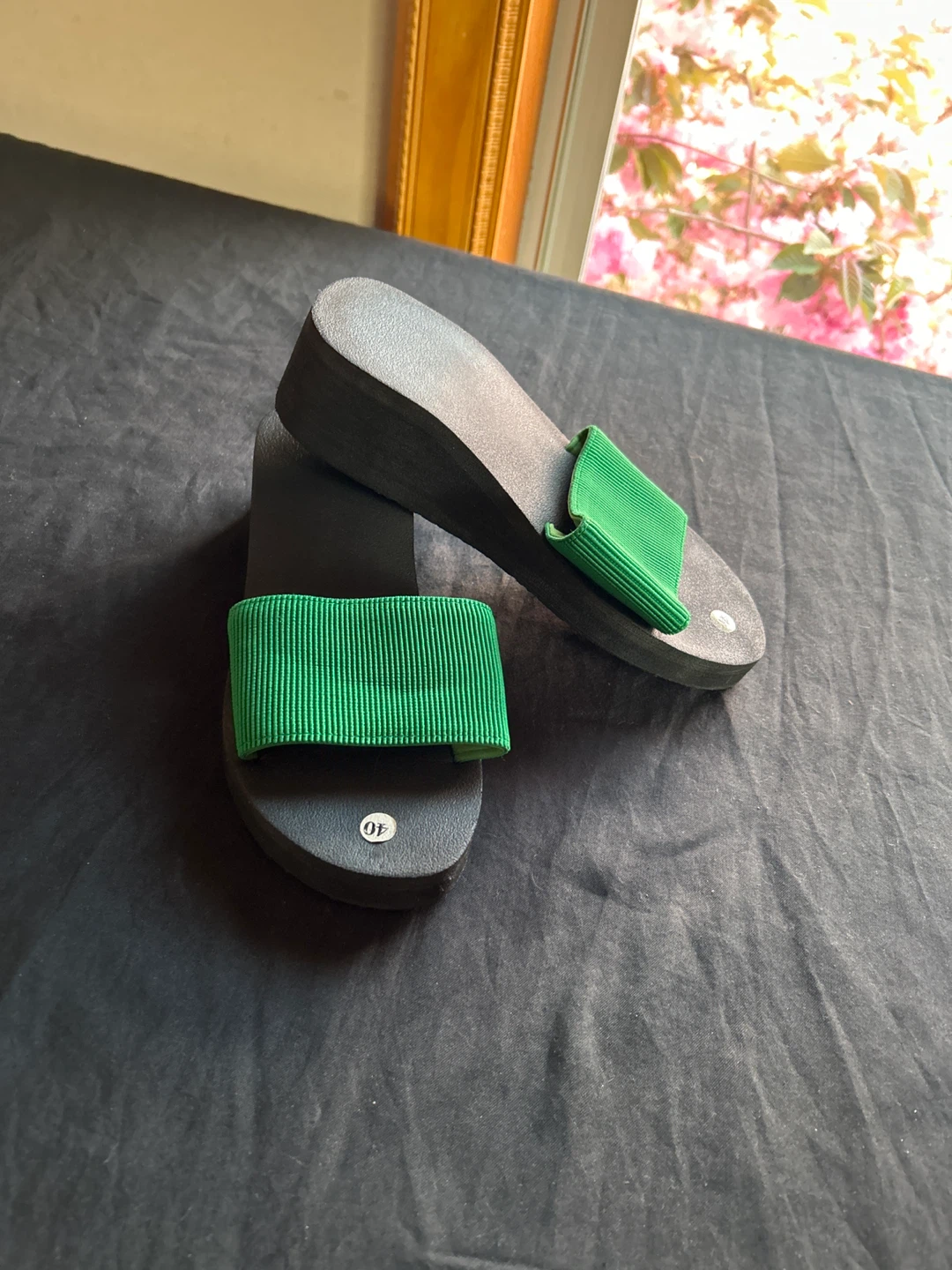 Women's Platform Wedge Sandals Size 40 - photo 3