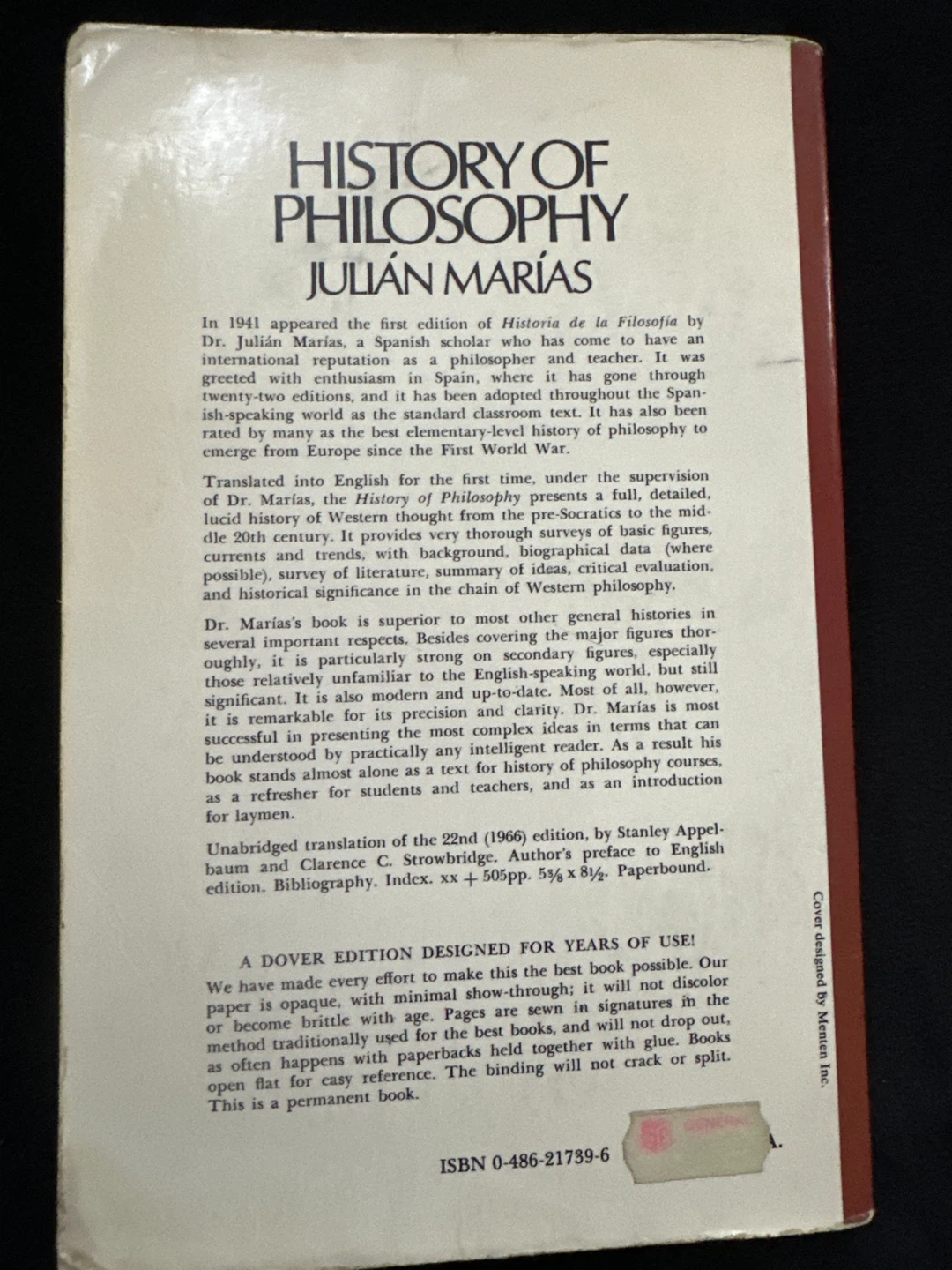 History of Philosophy by Julián Marías Book - photo 2