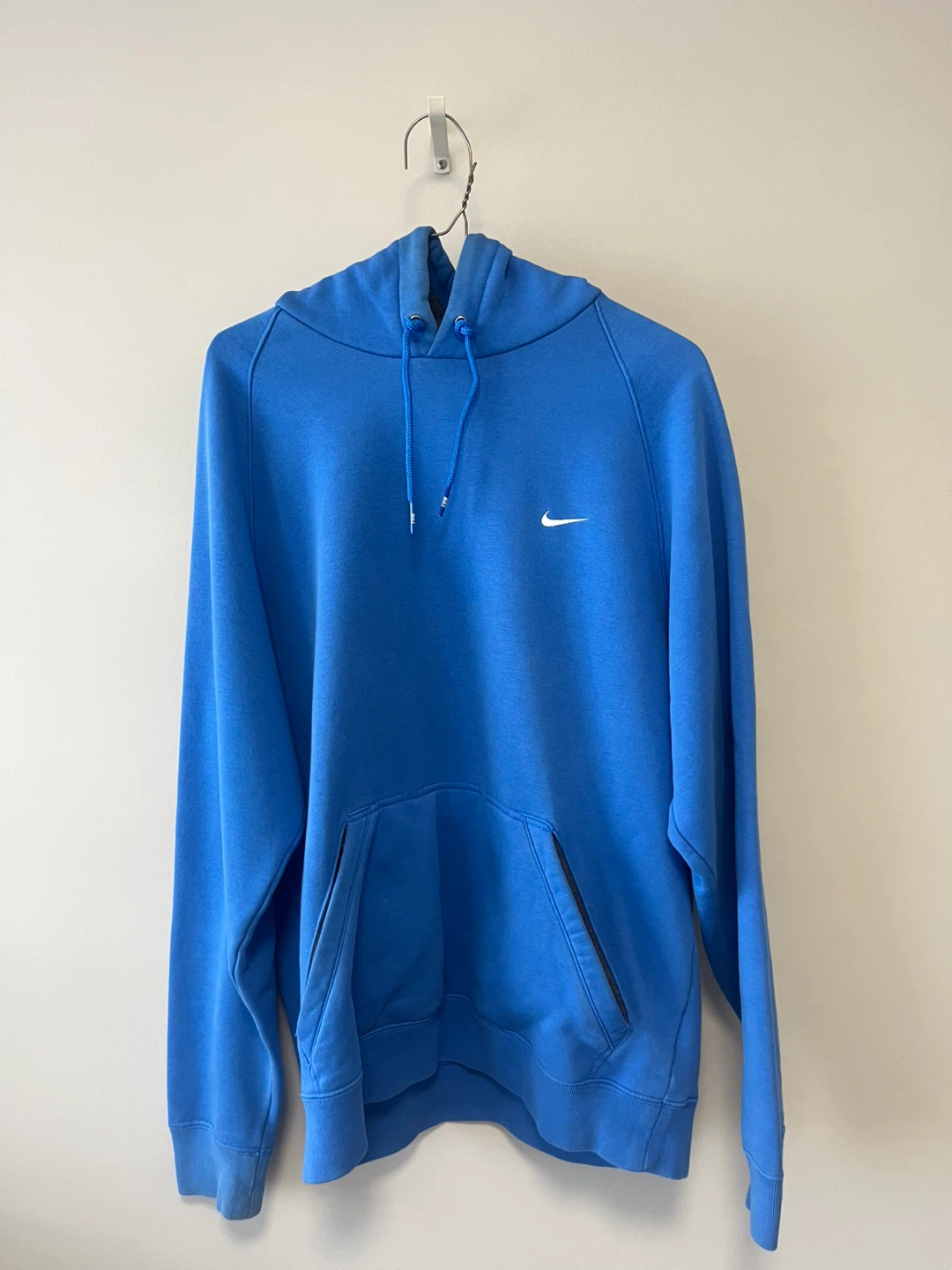 Nike Athletic Dept. Blue Hoodie Size Medium