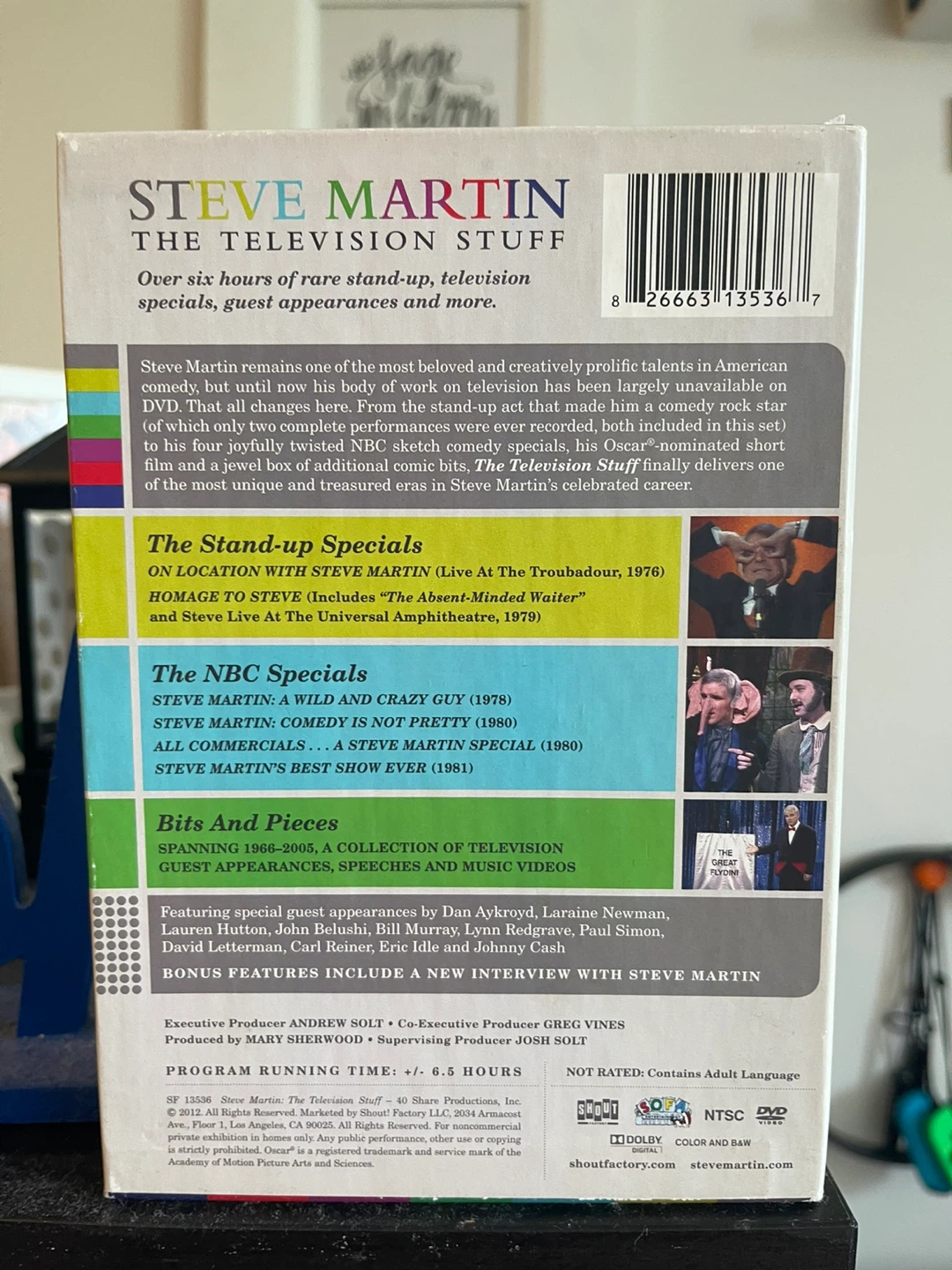 Steve Martin The Television Stuff DVD Box Set - photo 2