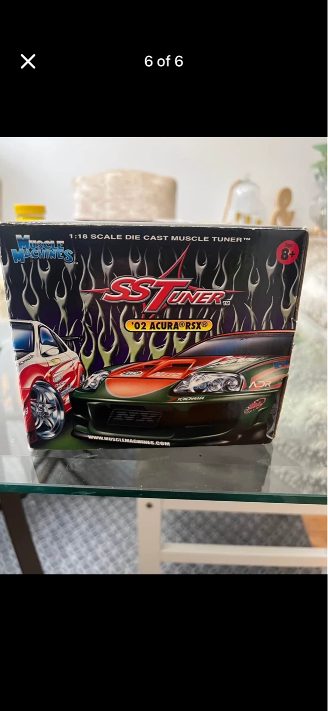 Muscle Machines 1:18 Scale 02 Acura RSX Die Cast Tuner - photo 5