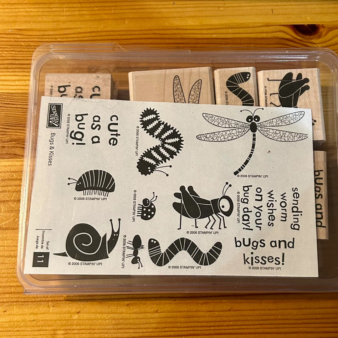 Bugs & Kisses Rubber Stamps - photo 2