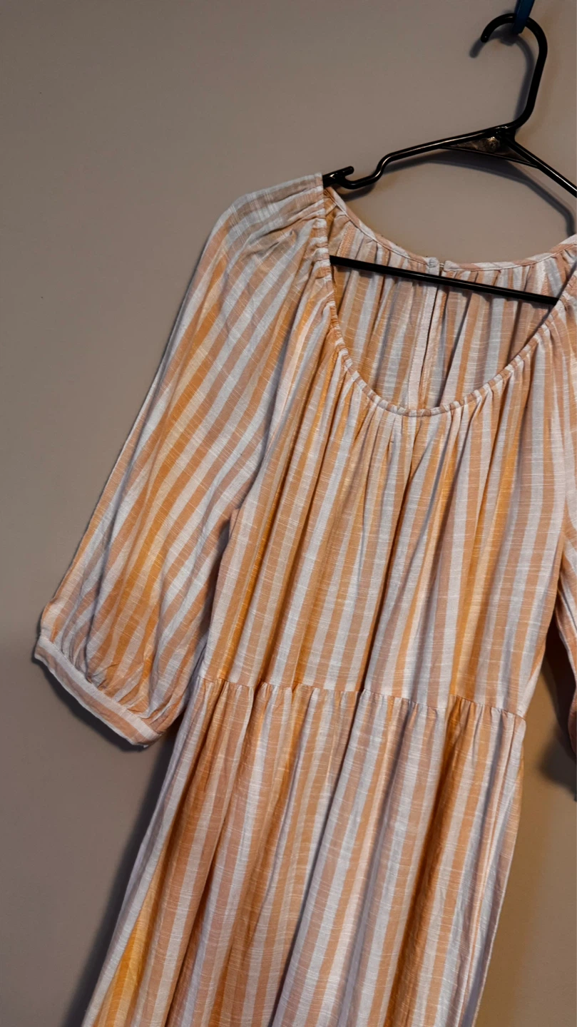 Striped Summer Dress, Size Medium - photo 4