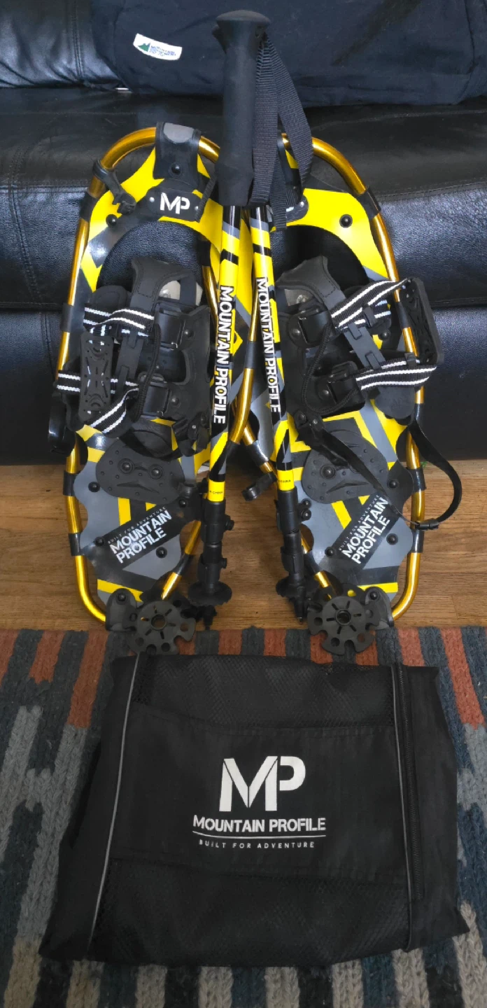 Mountain Profile Snowshoes with Poles and Bag - photo 2