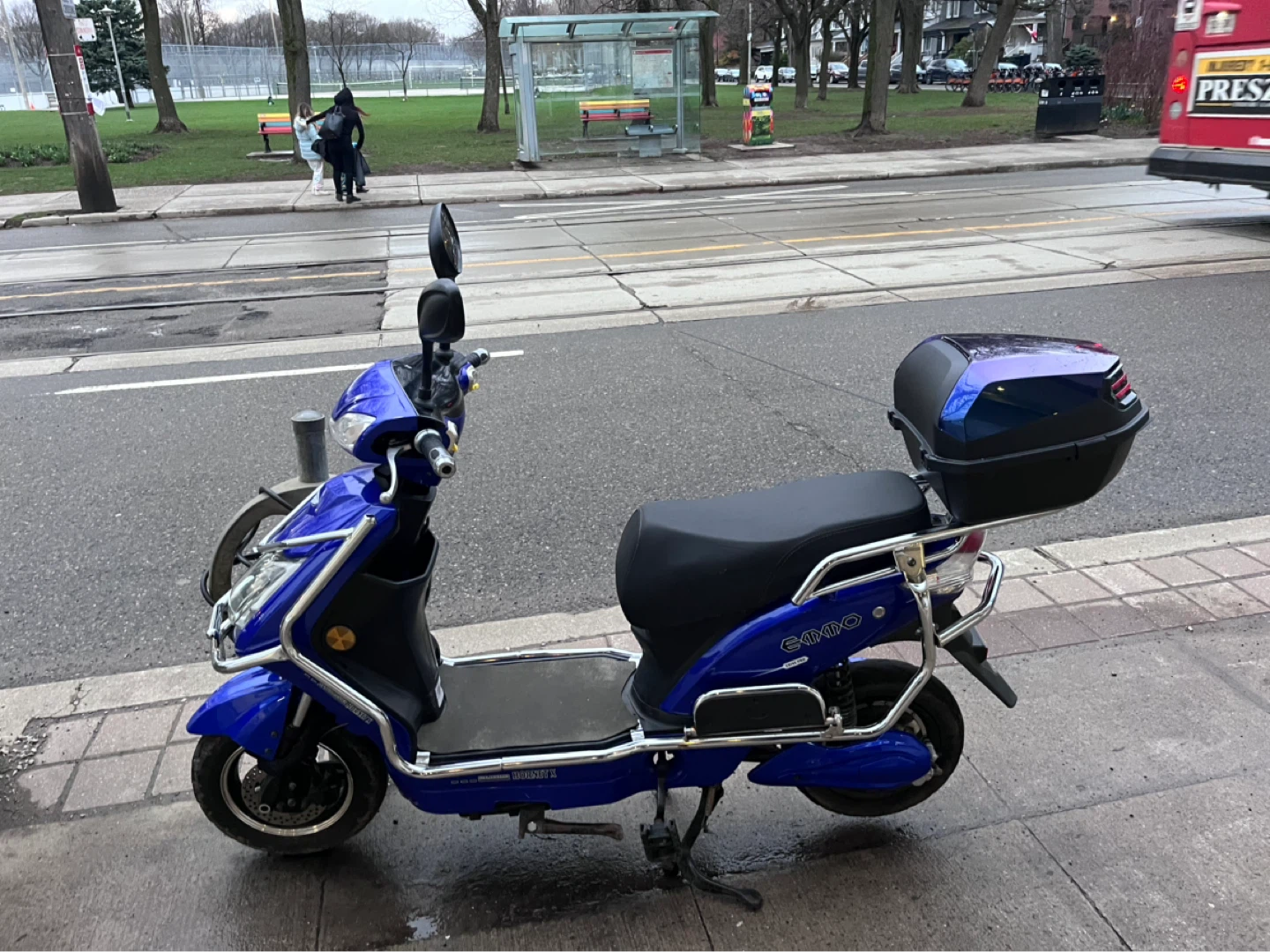 Blue EMMO HORNET scooter NEW BATTERY - photo 3
