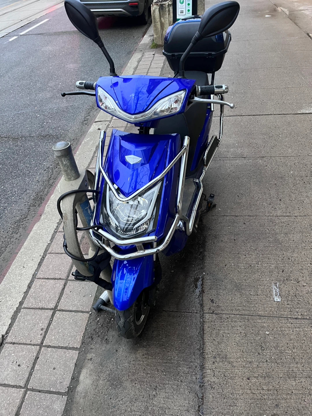 Blue EMMO HORNET scooter NEW BATTERY - photo 5