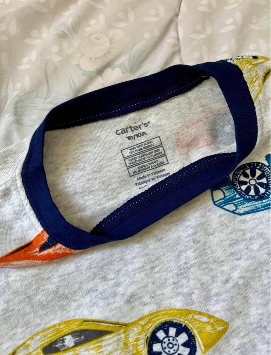 Carter's Kids Pajama Set - Cars - Size 10 - photo 2