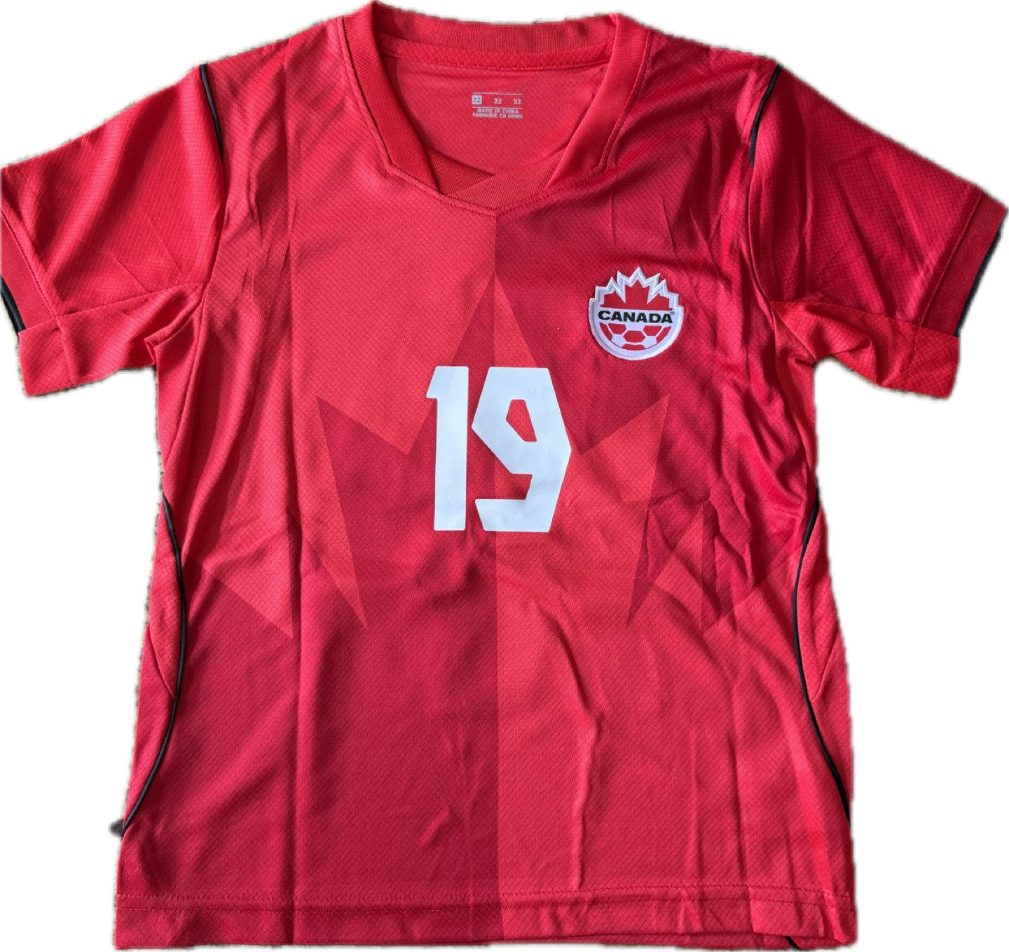 Canada Soccer Jersey and Shorts Set Davies #19 - photo 2