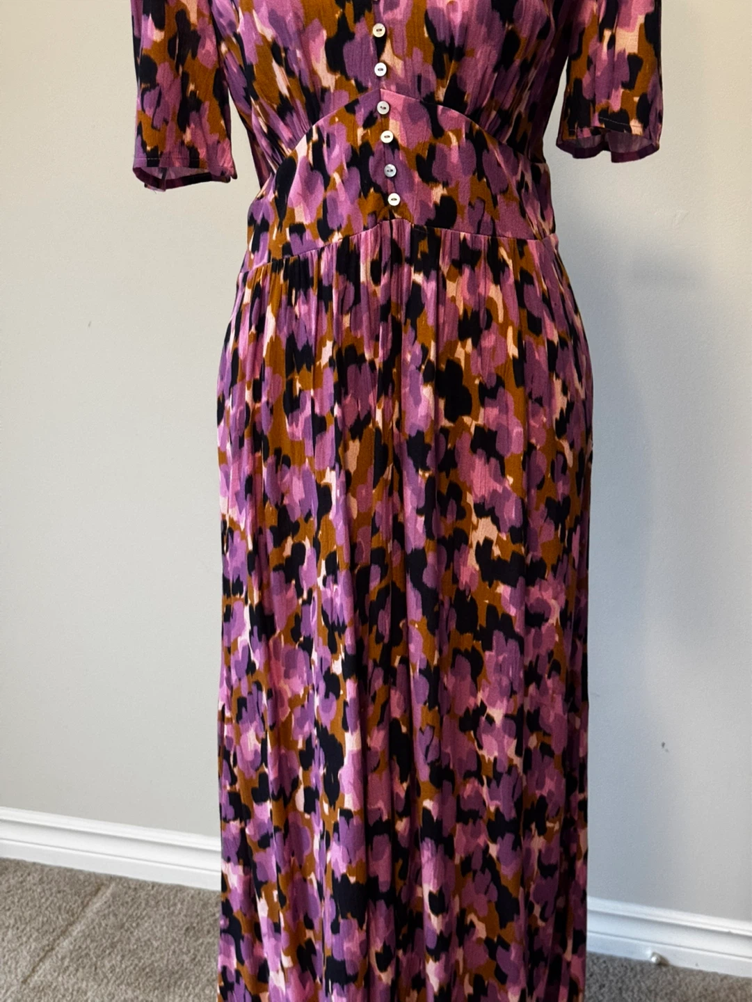Floral Print Midi Dress size 12 - photo 4