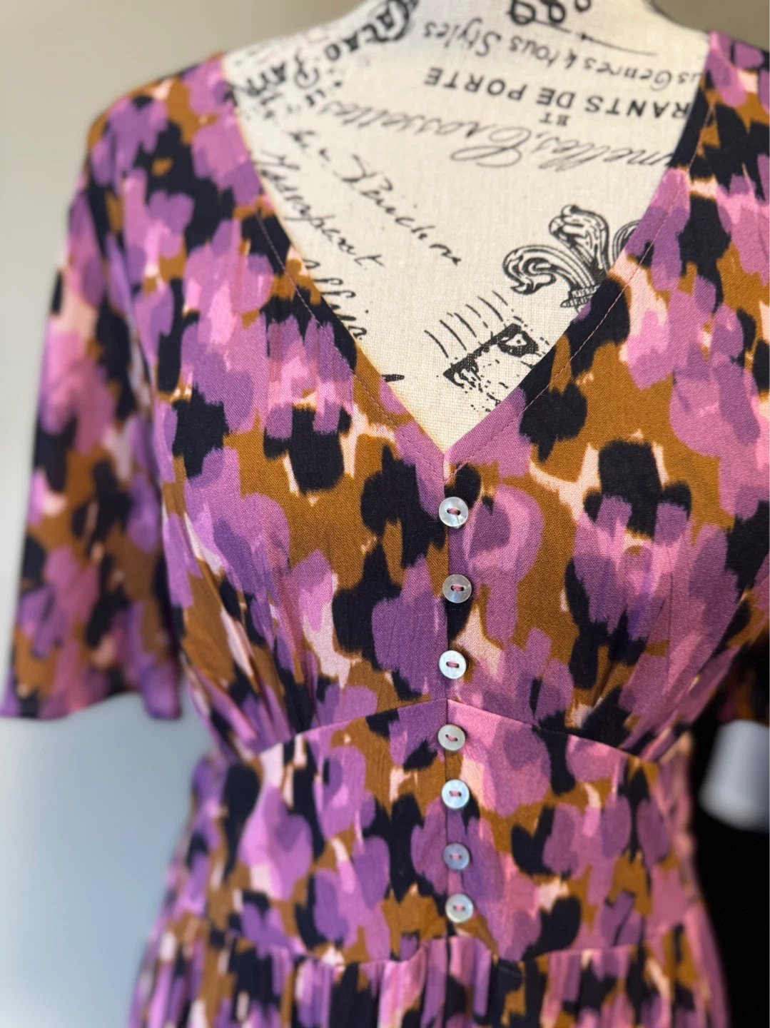 Floral Print Midi Dress size 12 - photo 3