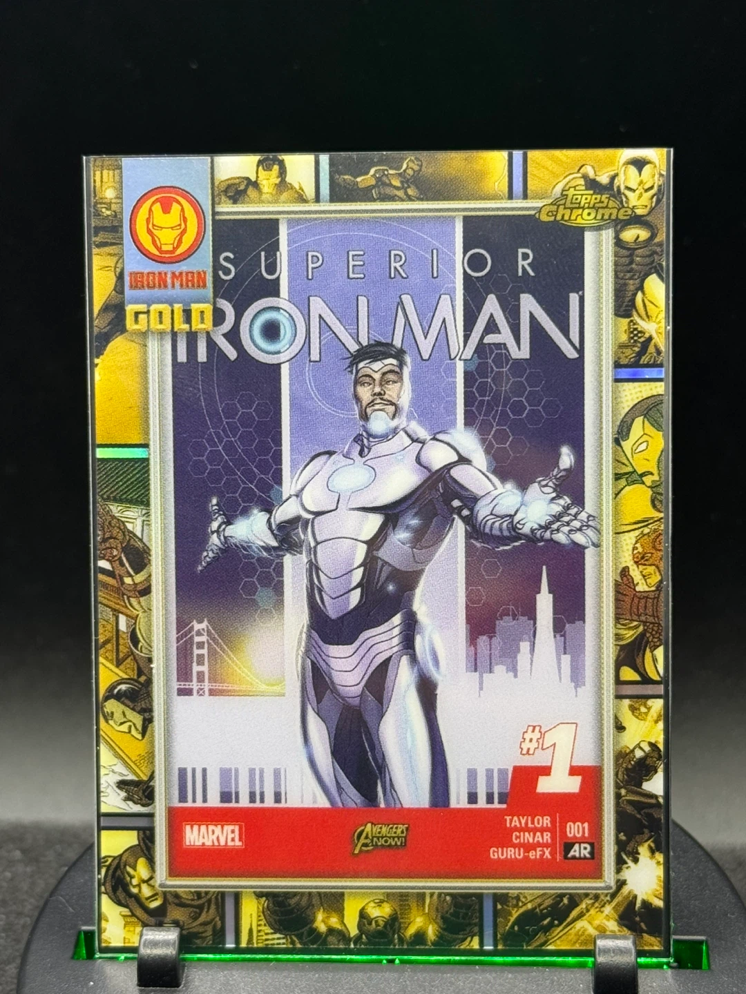 Superior Iron Man Gold Chrome topps chrome 2025 - photo 4