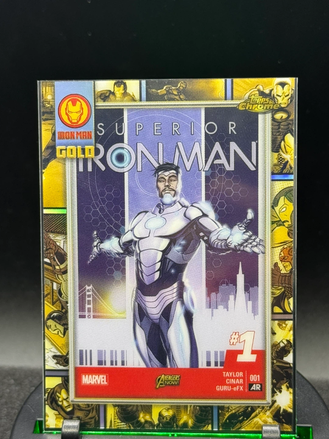 Superior Iron Man Gold Chrome topps chrome 2025 - photo 3