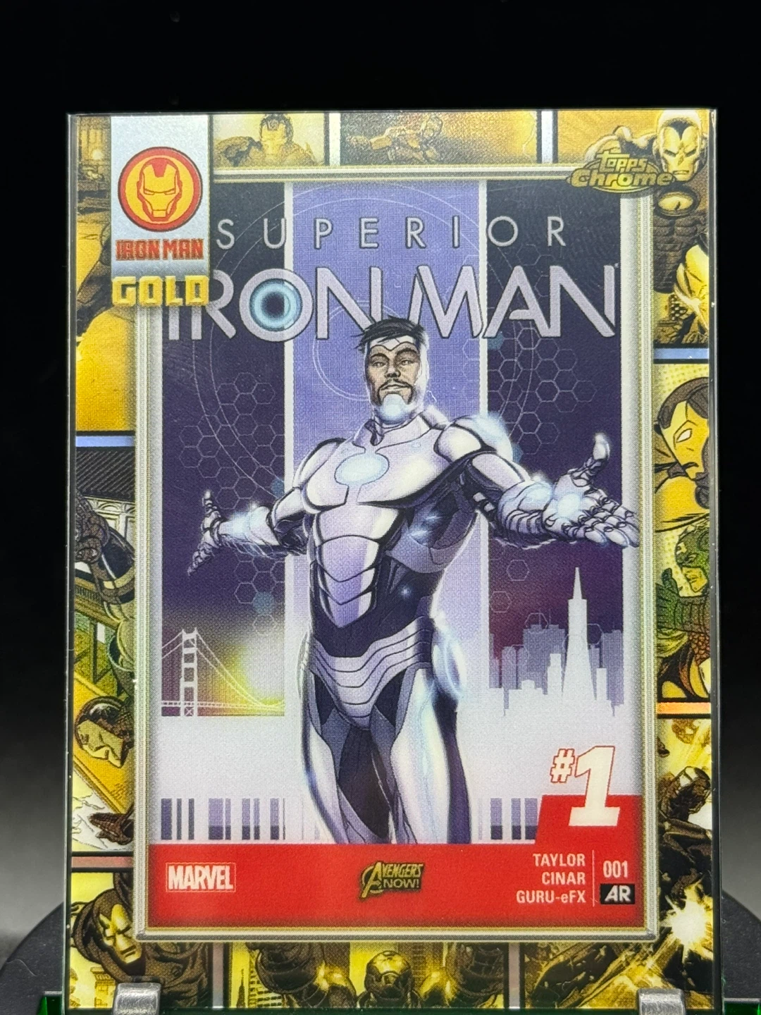 Superior Iron Man Gold Chrome topps chrome 2025 - photo 5
