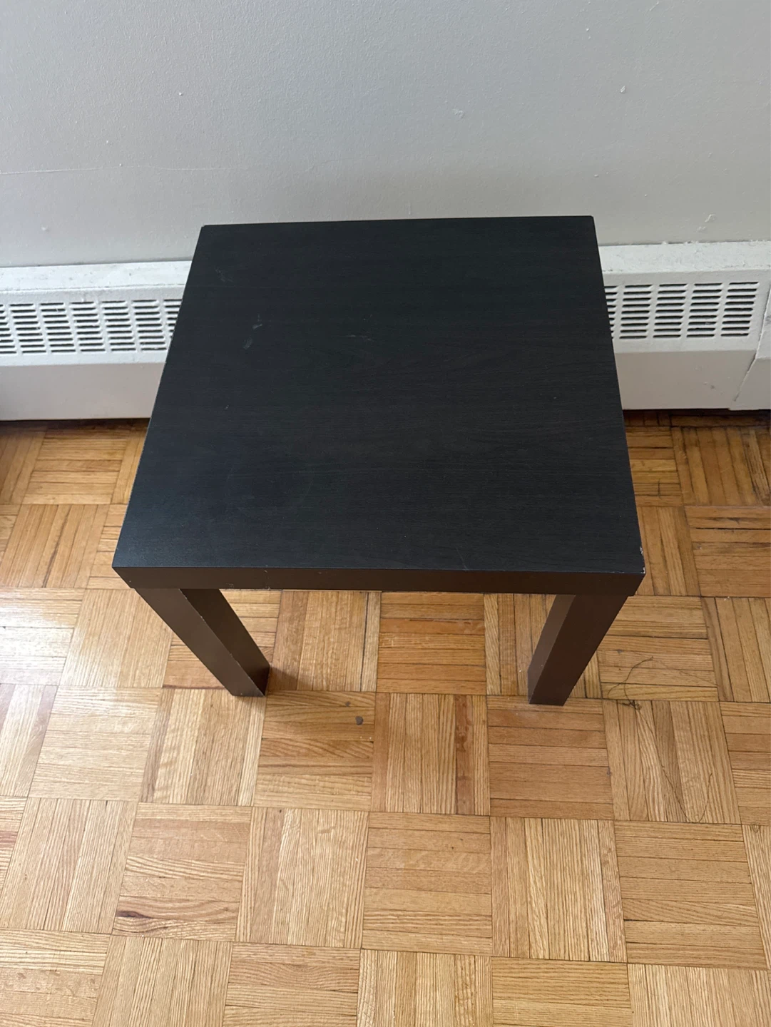 IKEA Dark Brown Square Side Table