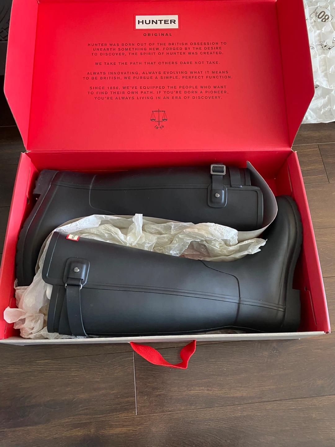Refined Style Hunter Wellington Boots