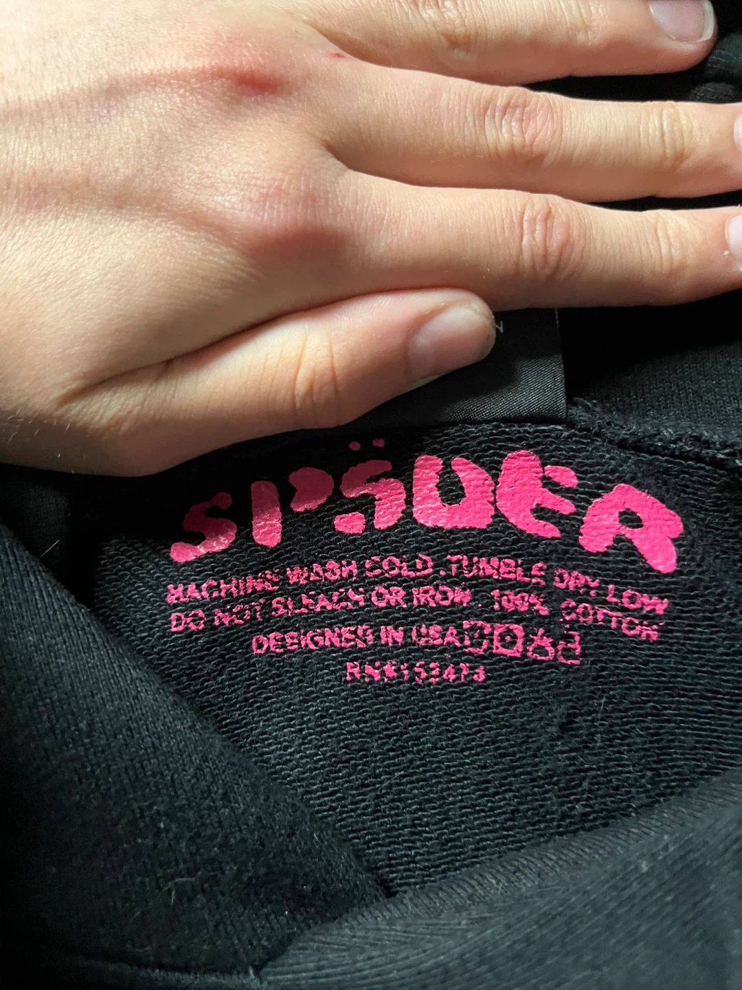 Medium Sp5der hoodie - photo 3