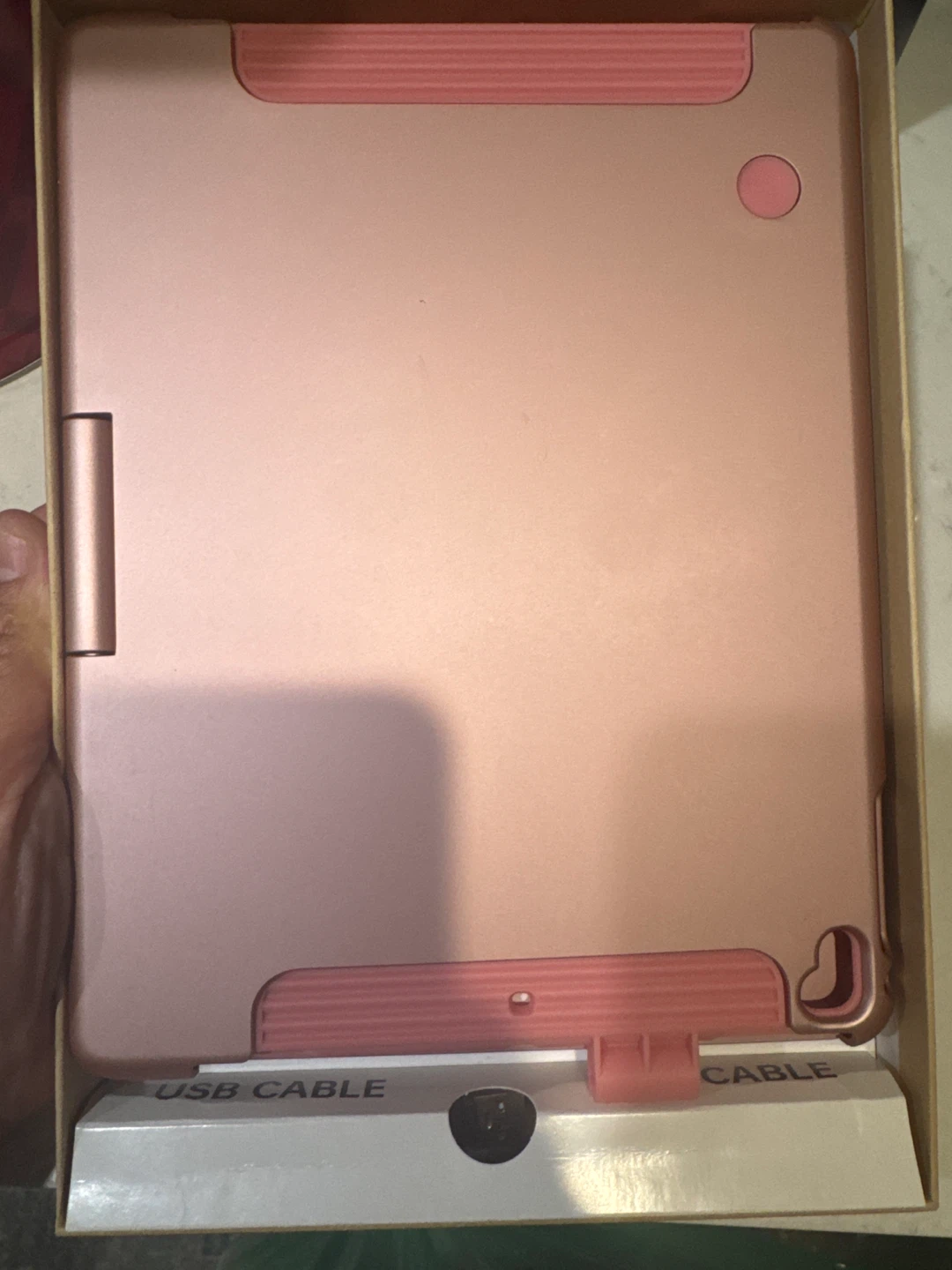 Rose Gold Keyboard Case with Trackpad - photo 2