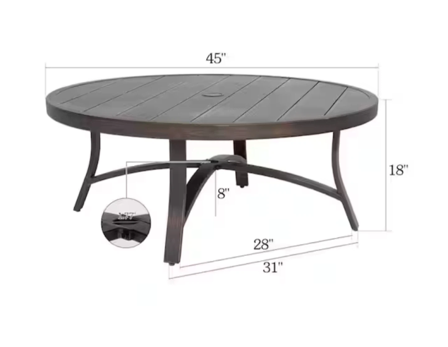OUTDOOR PATIO SET: 3x Chairs + 1x Table + 3x Cushions - photo 4