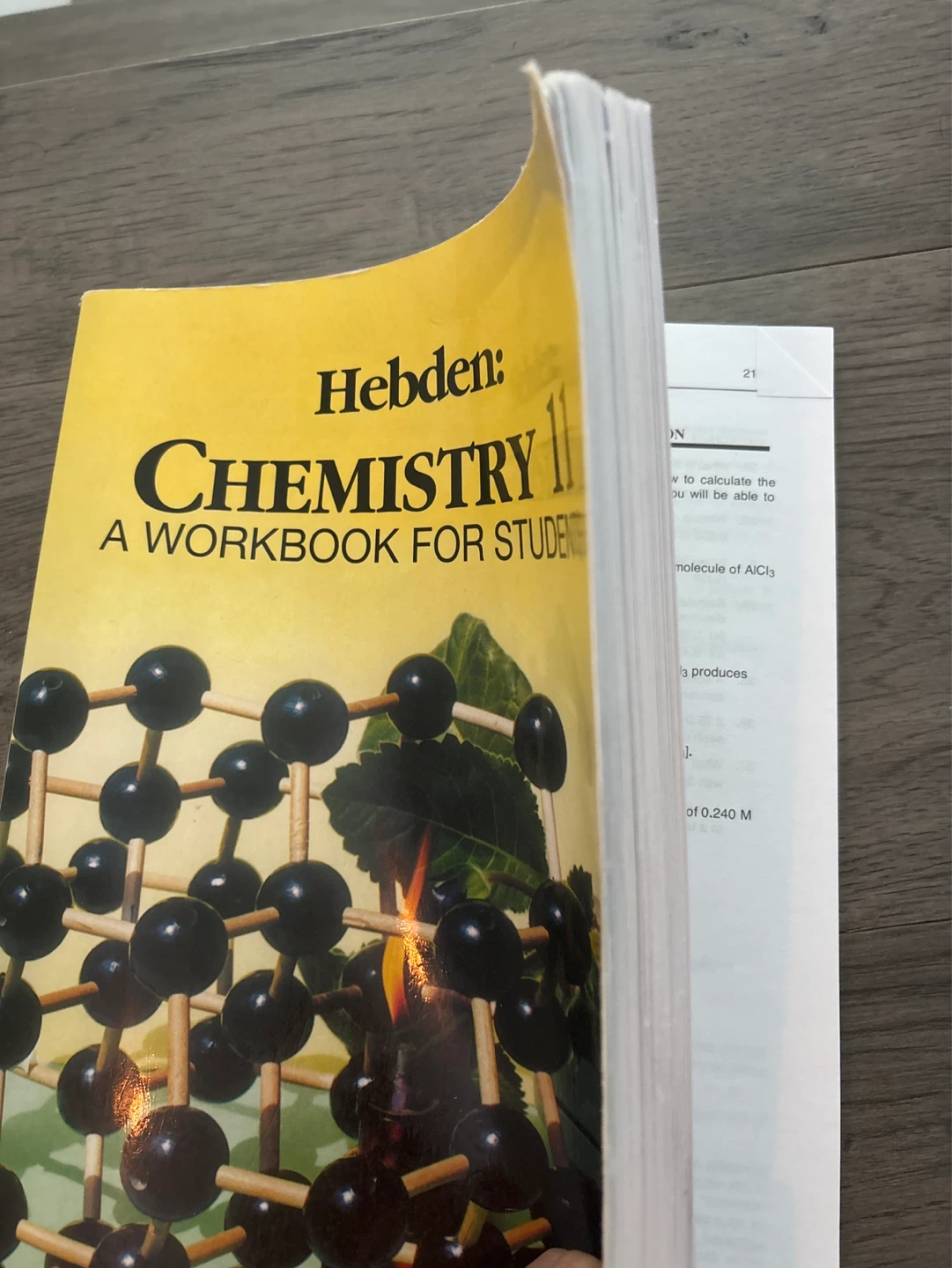 Hebden: Chemistry 11 A Workbook For Students - photo 2