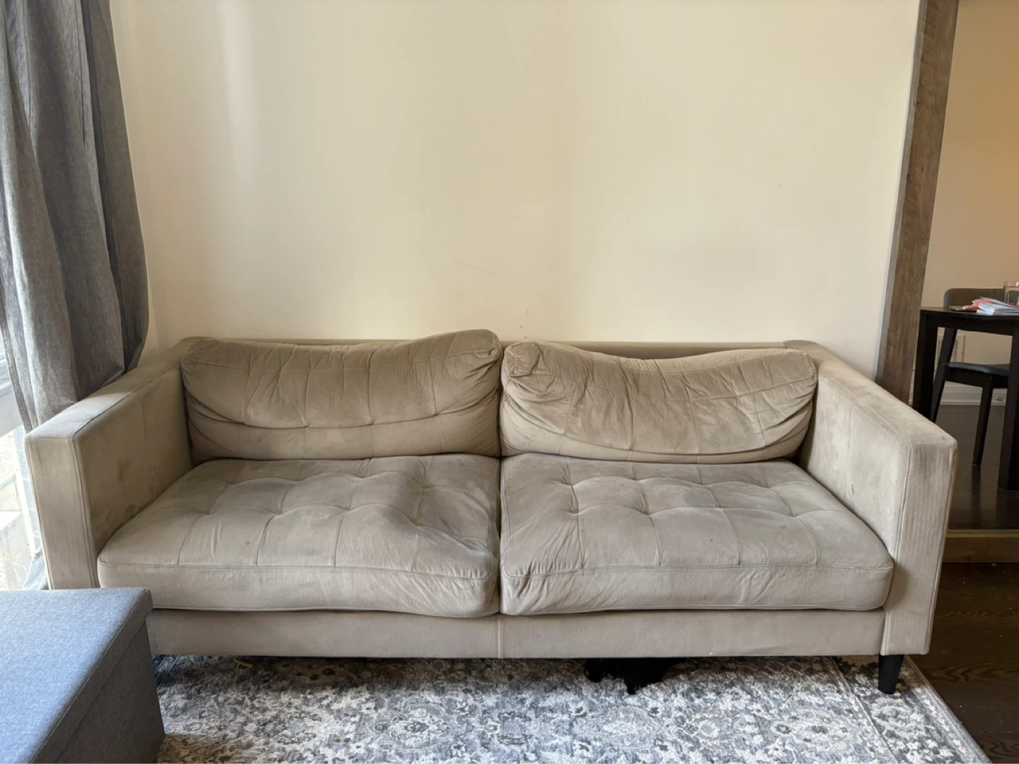 Tufted 3-Seater Sofa