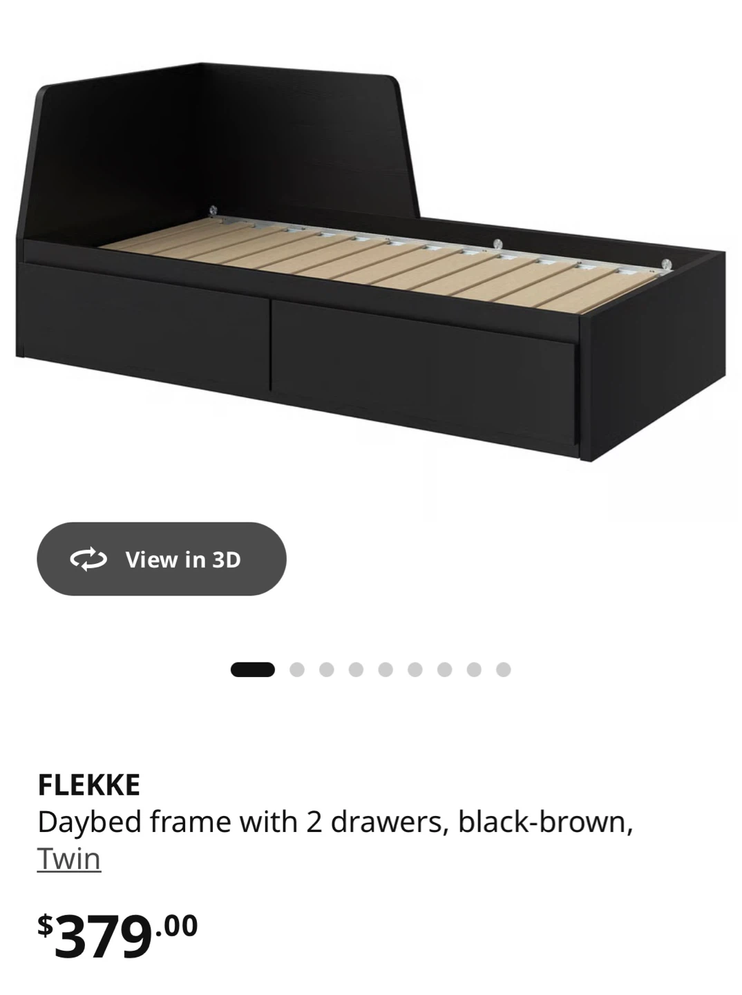 (used for 4m) IKEA FLEKKE Daybed Frame & Mattress
