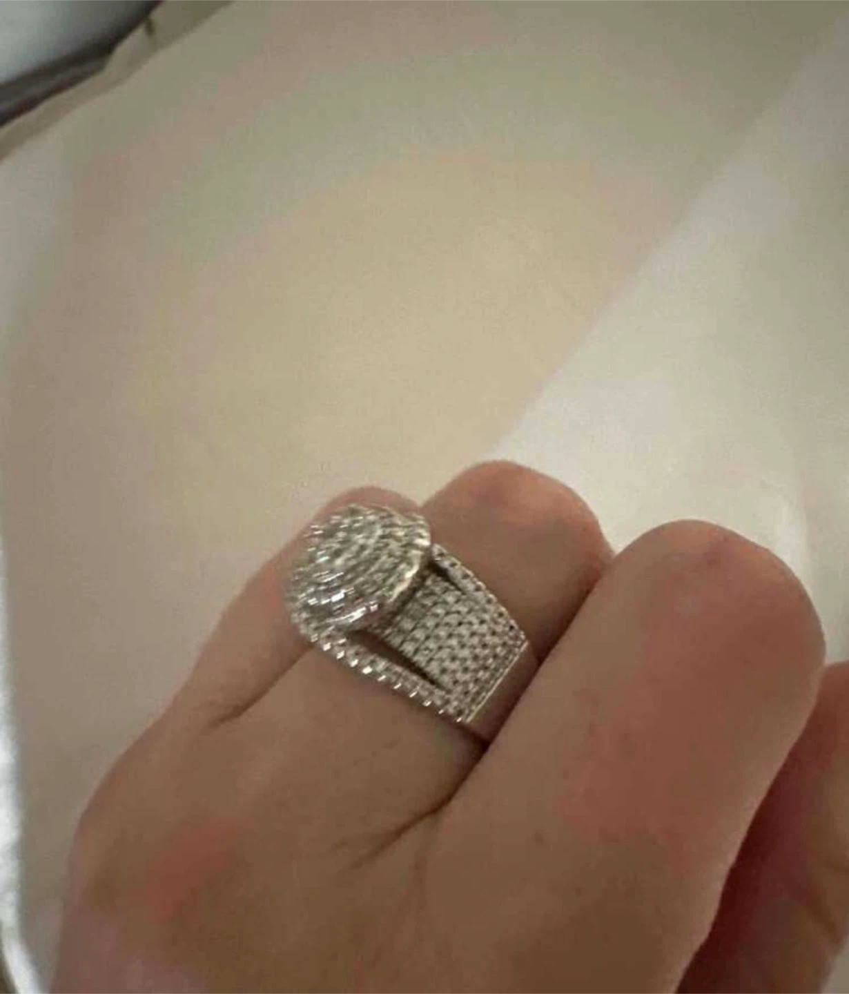 Sparkling Cubic Zirconia Ring - photo 3